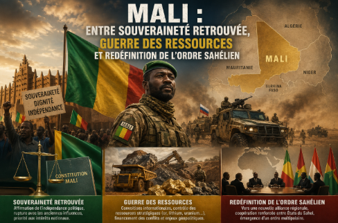 Mali : entre souveraineté retrouvée, guerre des ressources et redéfinition de l’ordre sahélien